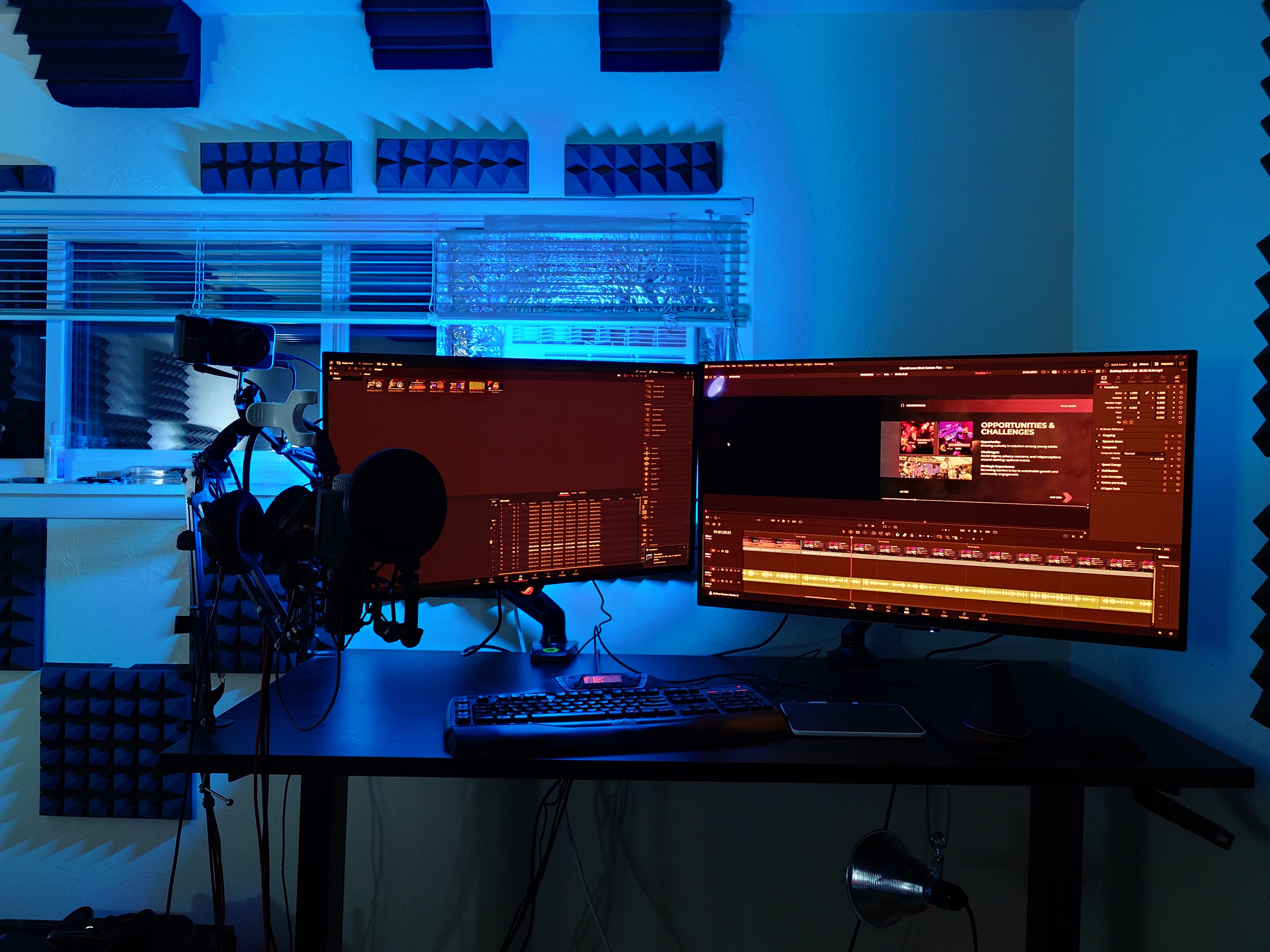 Full workspace view